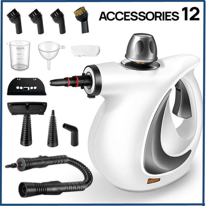 High Pressure Steam Cleaner with 12 Accessories