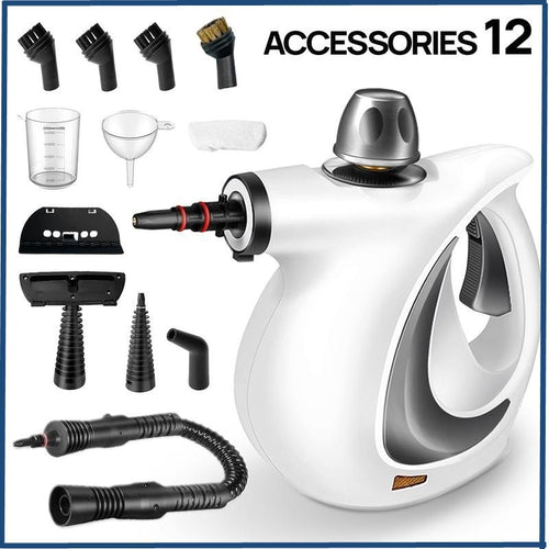High Pressure Steam Cleaner with 12 Accessories