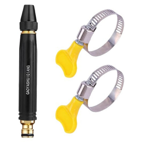High-Pressure Water Gun Nozzle for Cleaning and Watering