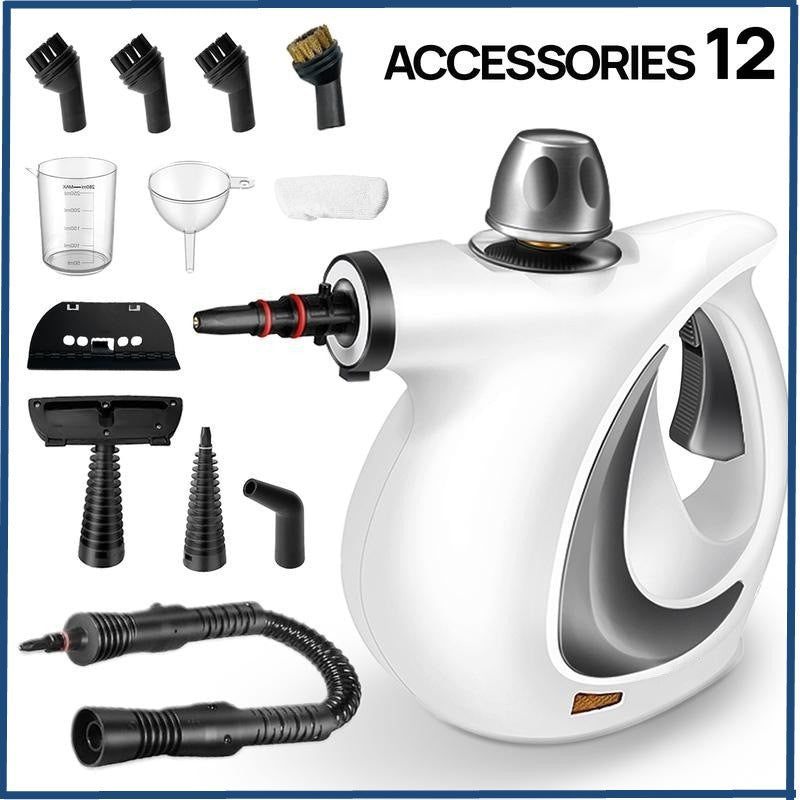 High Pressure Steam Cleaner with 12 Accessories